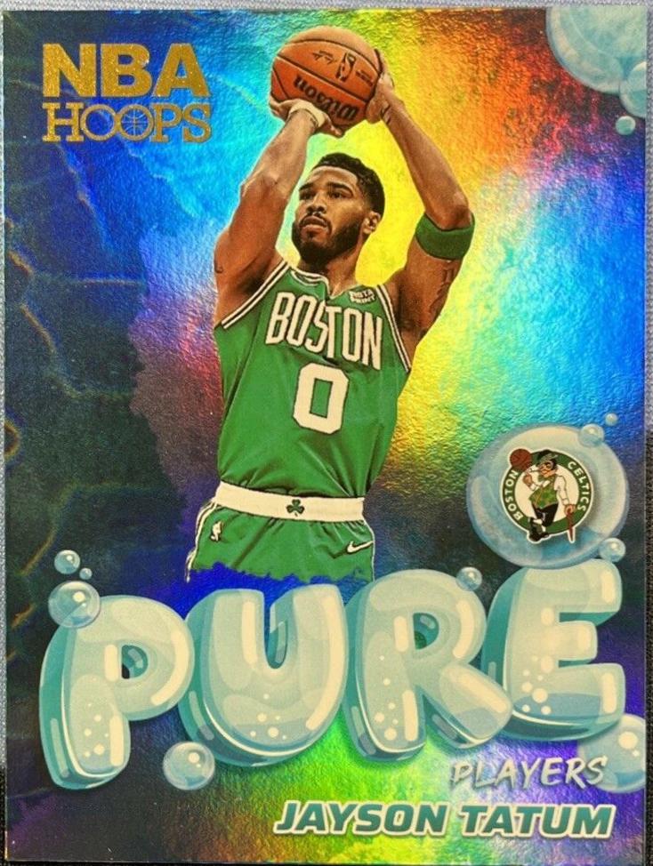 2024 Panini NBA Hoops Pure Players Jayson Tatum [Holo] #2 card