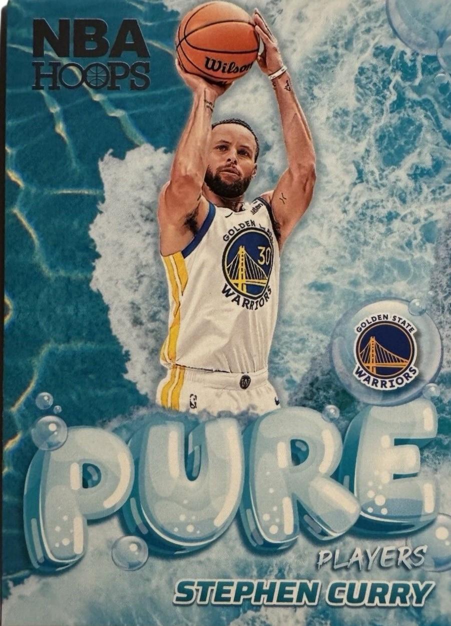 2024 Panini NBA Hoops Pure Players Stephen Curry #1 card