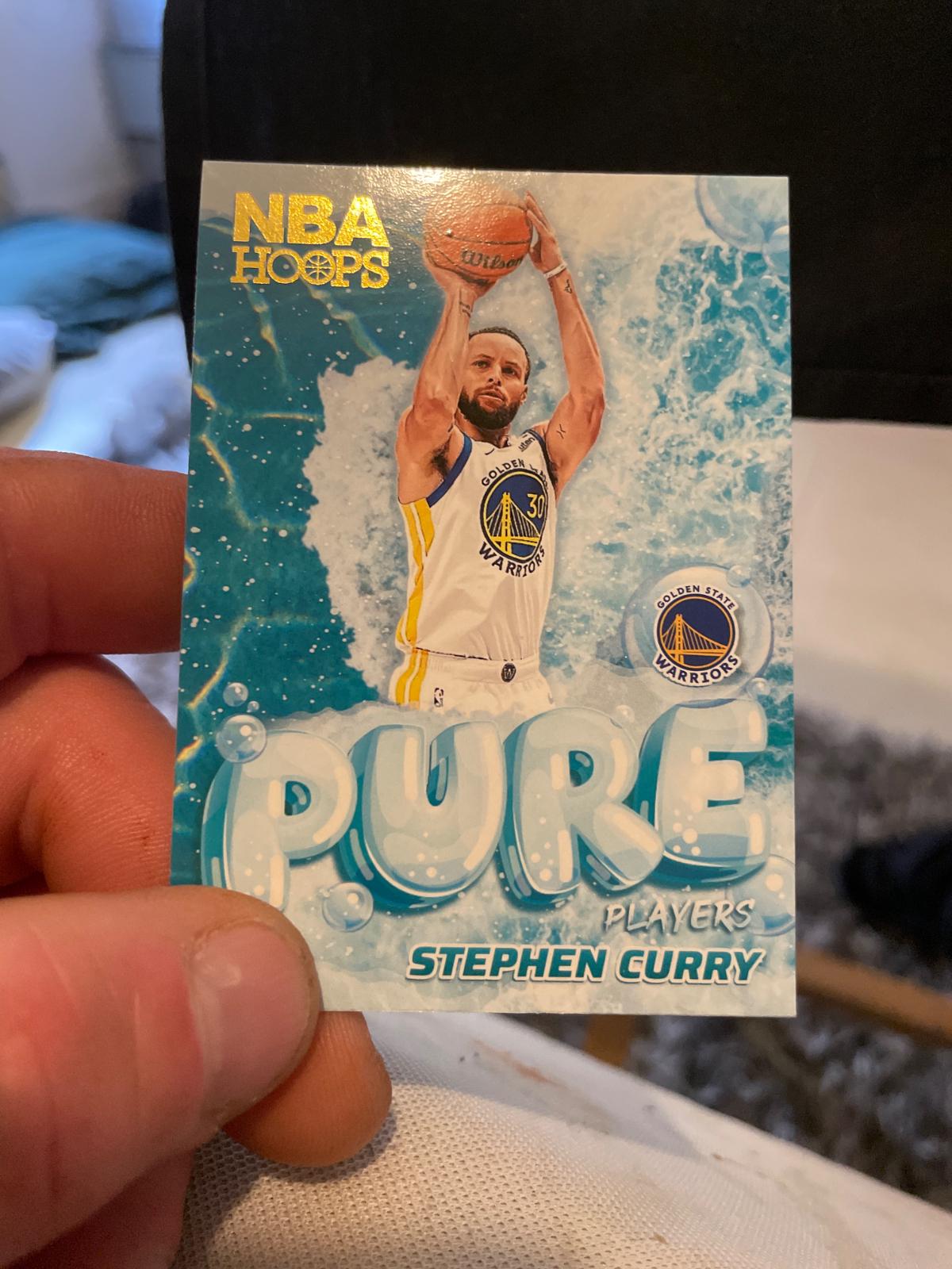 2024 Panini NBA Hoops Pure Players Stephen Curry [Winter] #1 card