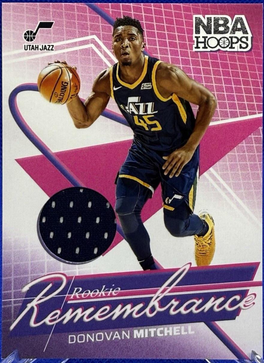2024 Panini NBA Hoops Rookie Remembrance Donovan Mitchell #RR-DMJ card