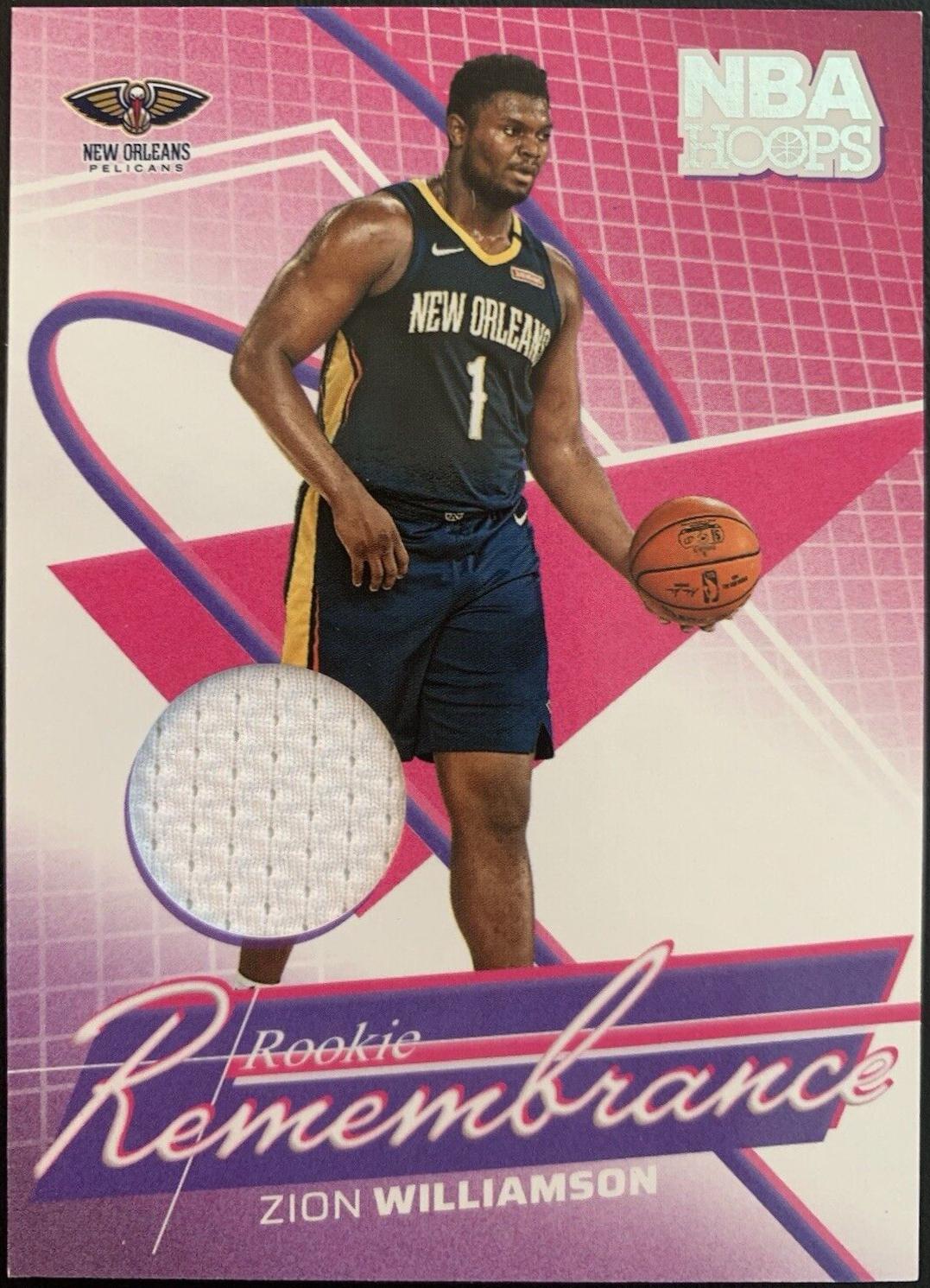 2024 Panini NBA Hoops Rookie Remembrance Zion Williamson #RR-ZWP card