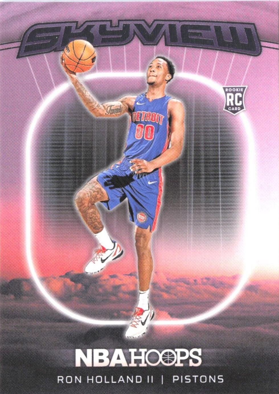 2024 Panini NBA Hoops Skyview Ron Holland II #9 card