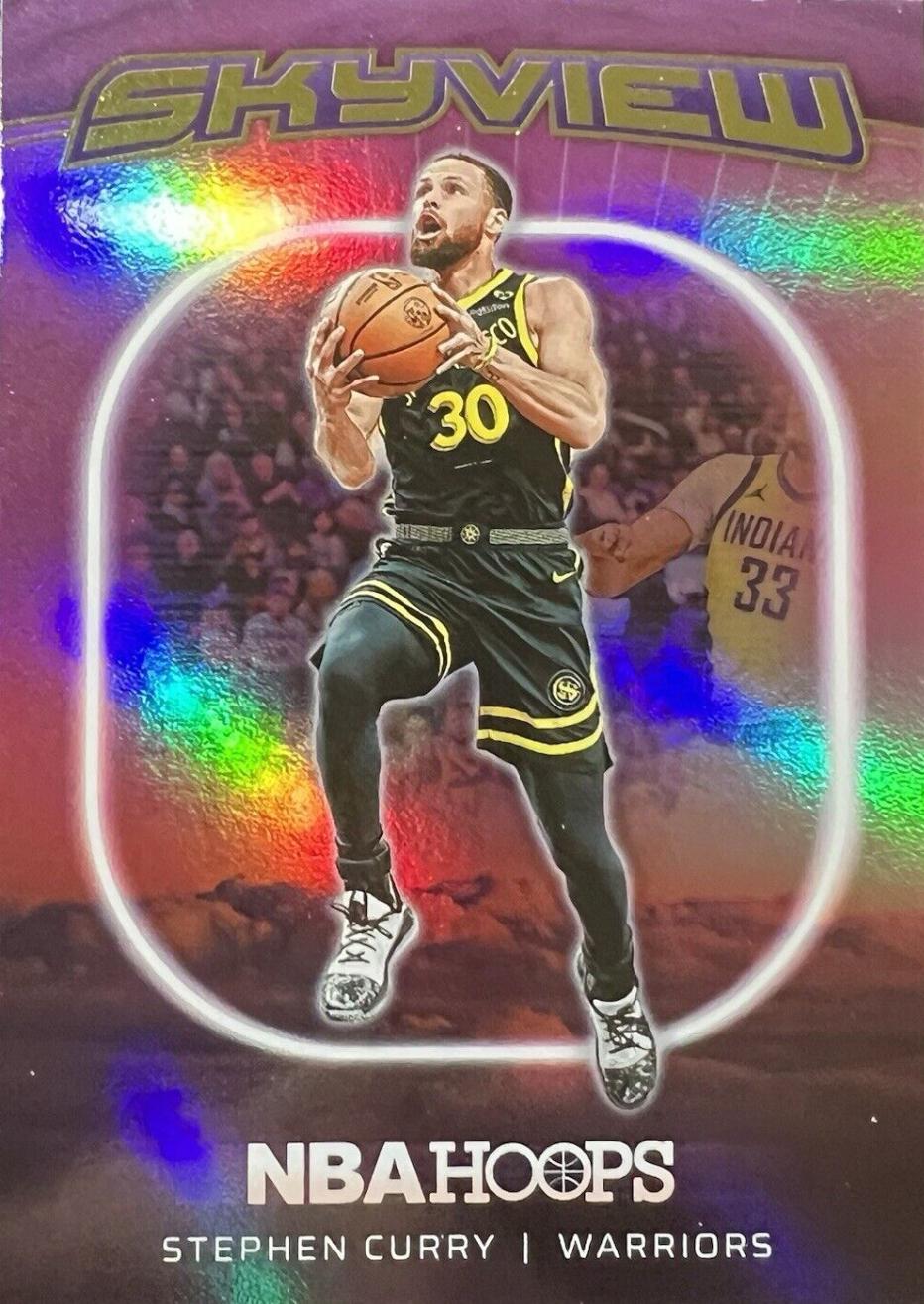 2024 Panini NBA Hoops Skyview Stephen Curry [Holo] #10 card