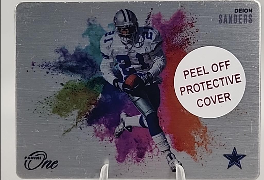 2024 Panini One Color Blast Deion Sanders #8 card