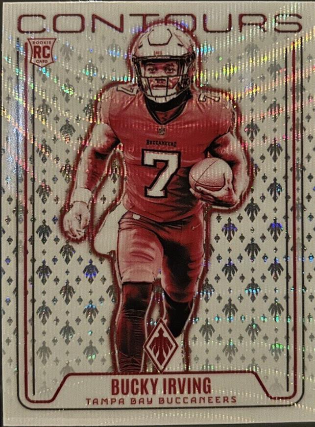 2024 Panini Phoenix Contours Bucky Irving [Wave] #CON-BIG card