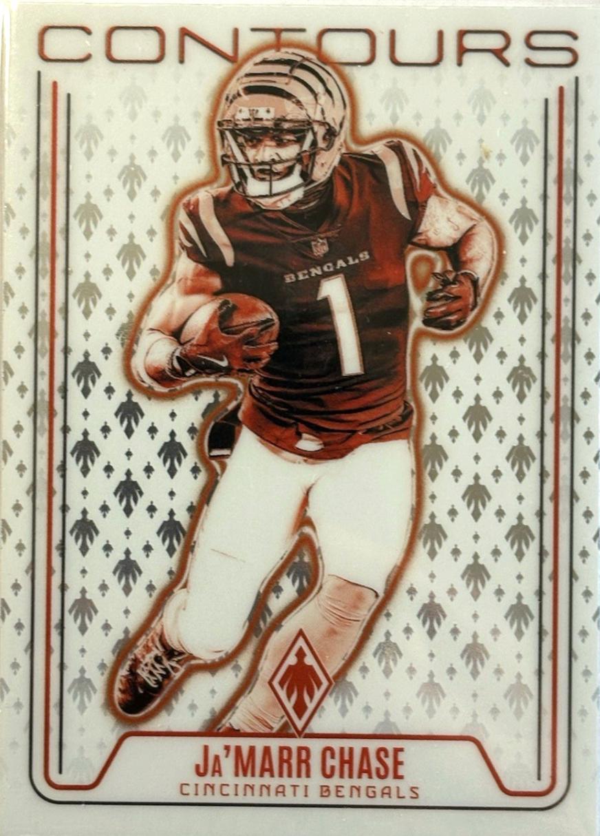 2024 Panini Phoenix Contours Ja'Marr Chase #CON-JCE card