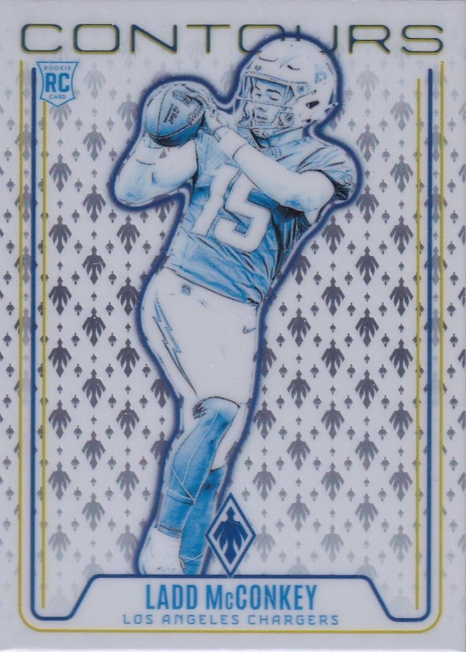 2024 Panini Phoenix Contours Ladd McConkey #CON-LMY card