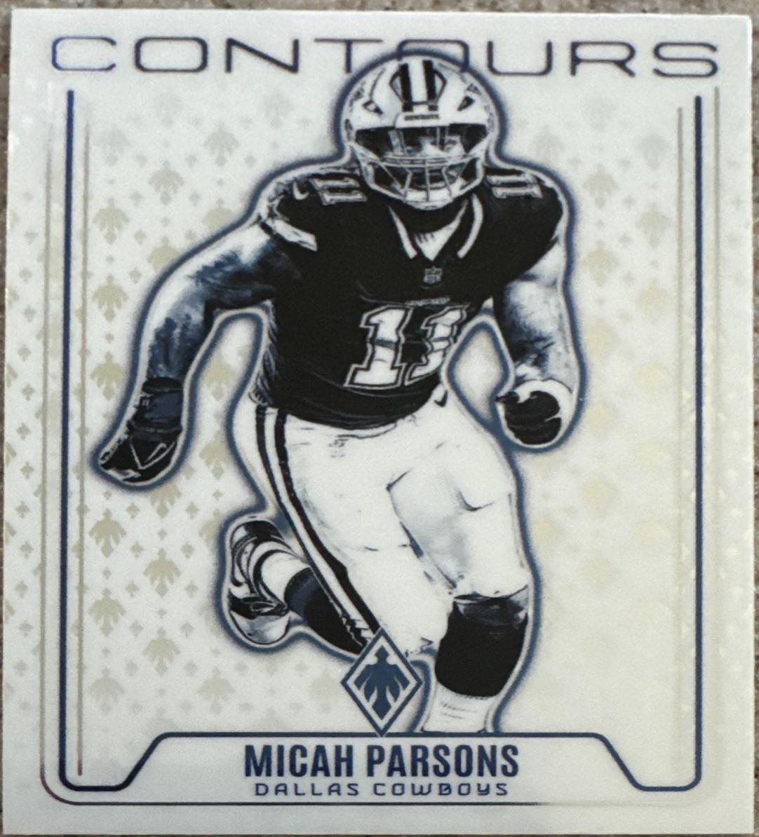 2024 Panini Phoenix Contours Micah Parsons #CON-MPS card