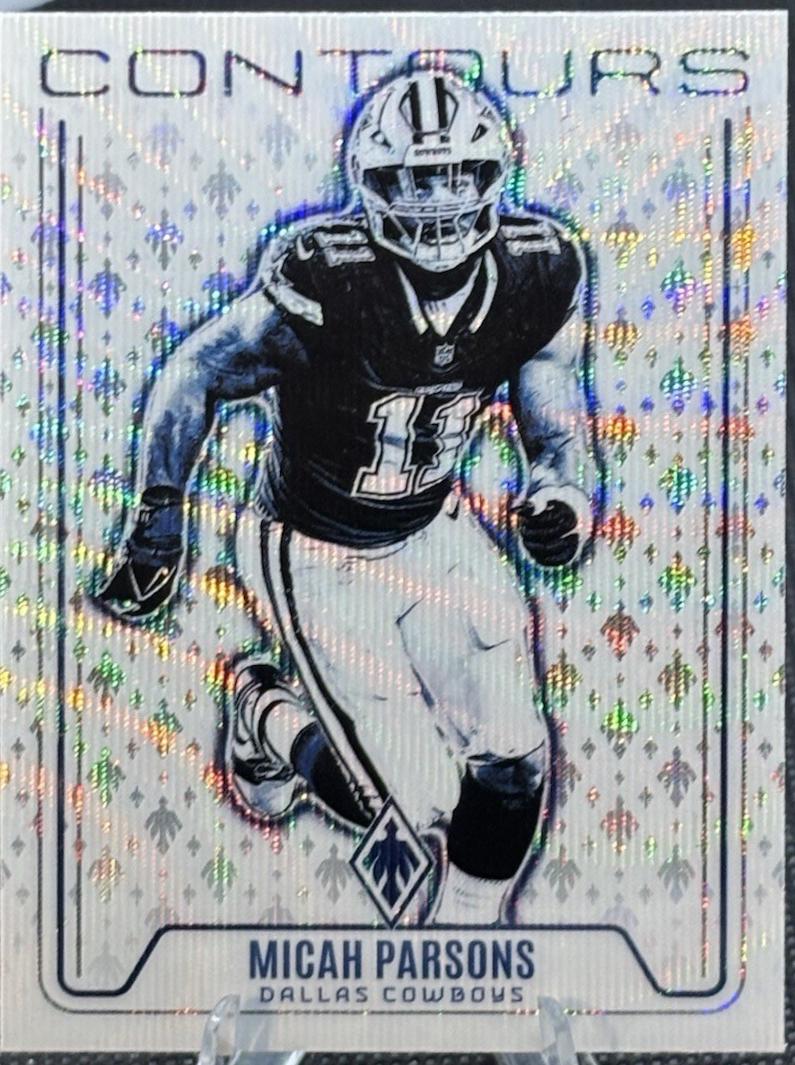 2024 Panini Phoenix Contours Micah Parsons [Wave] #CON-MPS card