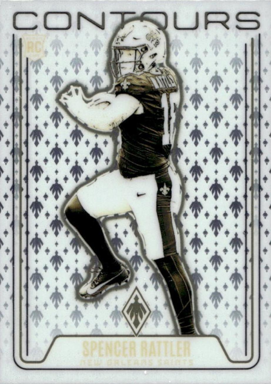 2024 Panini Phoenix Contours Spencer Rattler #CON-SRR card