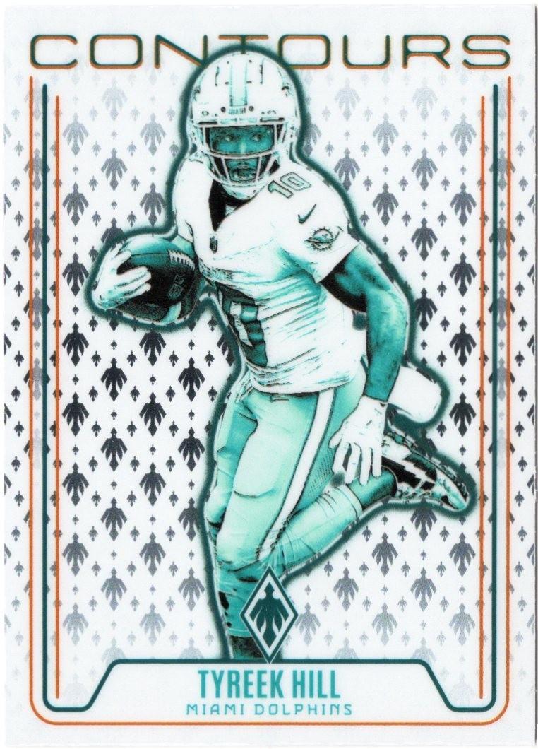 2024 Panini Phoenix Contours Tyreek Hill #CON-THL card