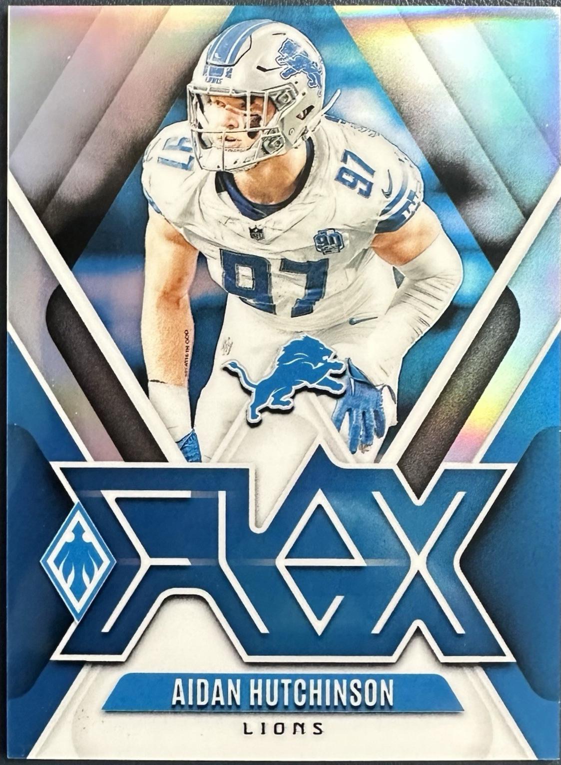 2024 Panini Phoenix Flex Aidan Hutchinson #F-AHN card