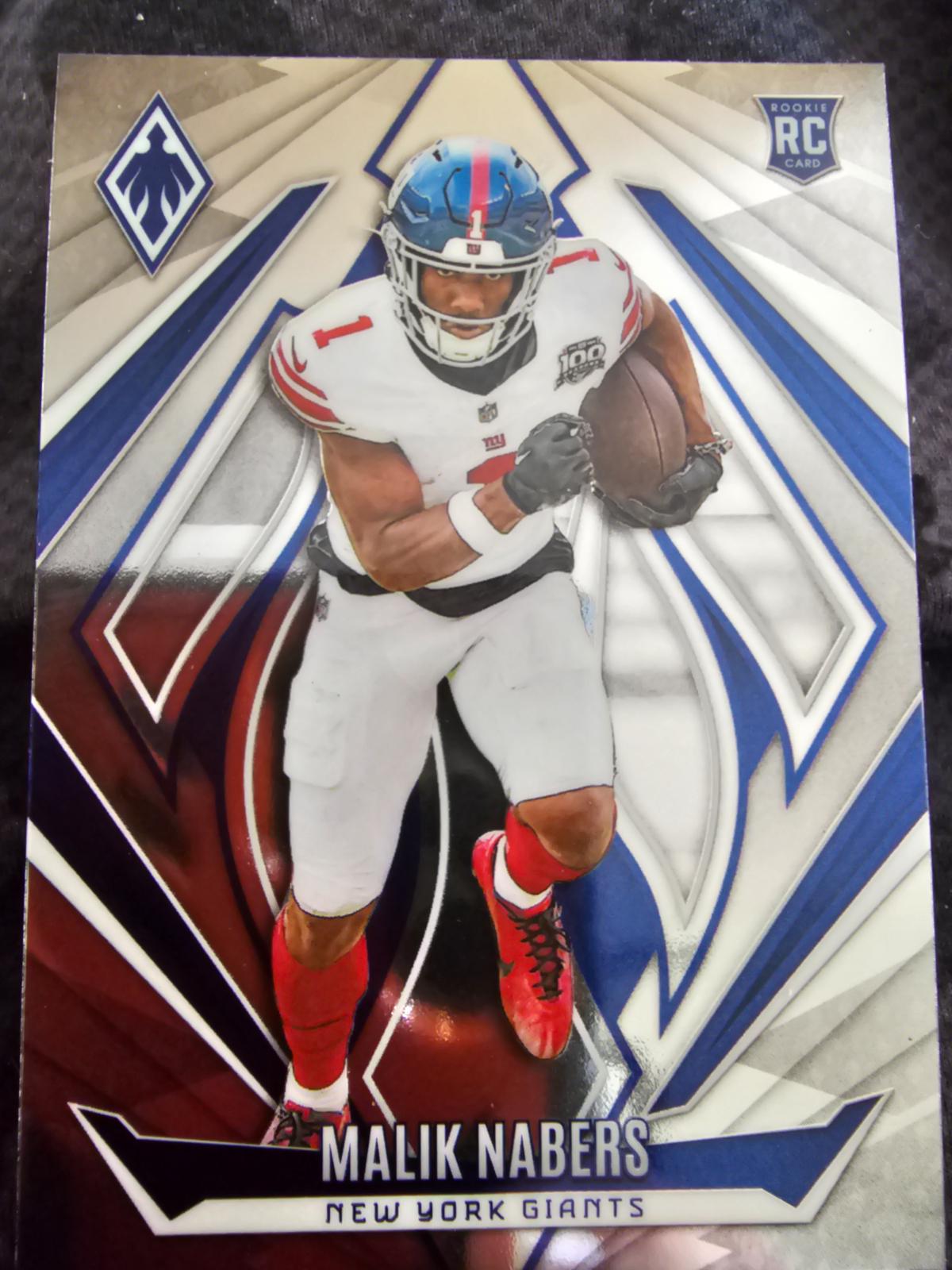 2024 Panini Phoenix Malik Nabers #221 card