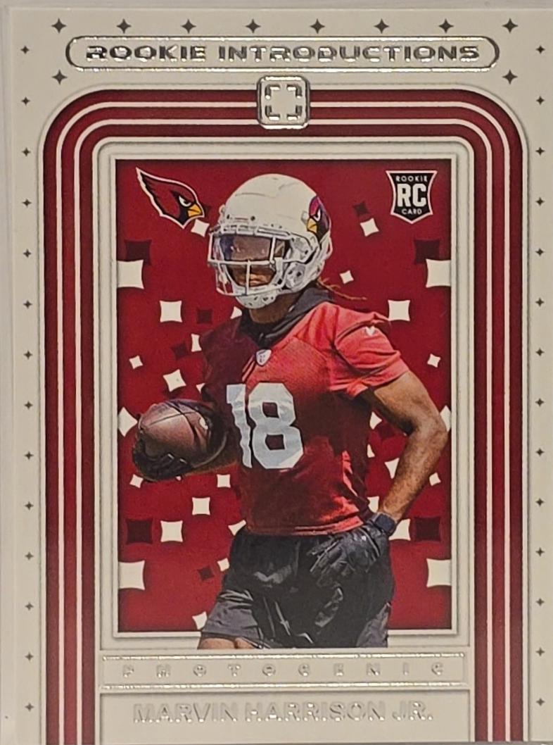 2024 Panini Photogenic Rookie Introductions Marvin Harrison Jr. #16 card