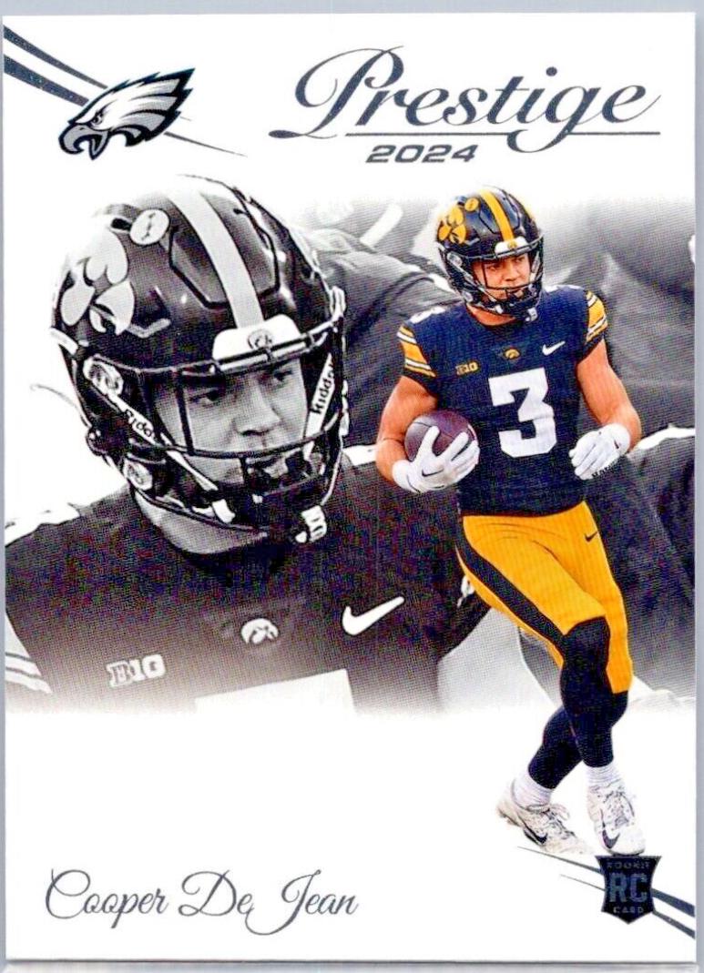 2024 Panini Prestige Cooper DeJean #317 card