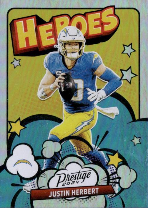 2024 Panini Prestige Heroes Justin Herbert #13 card