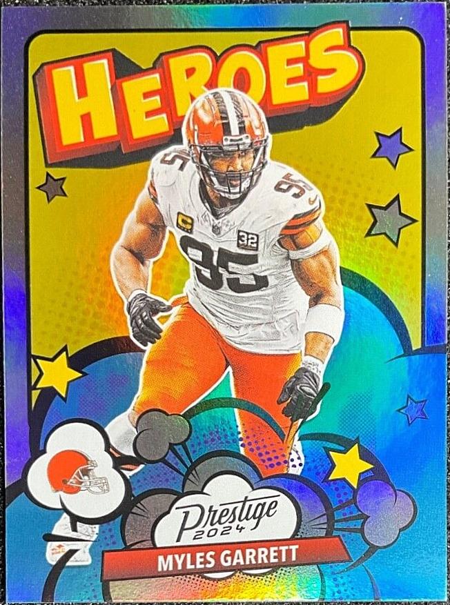 2024 Panini Prestige Heroes Myles Garrett #11 card