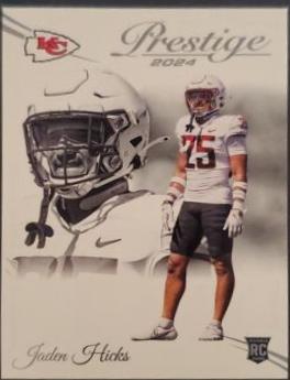 2024 Panini Prestige Jaden Hicks #345 card