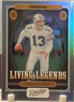 2024 Panini Prestige Living Legends Dan Marino #LL-DMO card