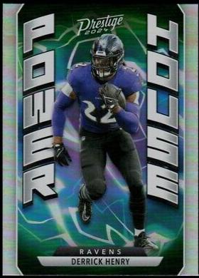 2024 Panini Prestige Power House Derrick Henry #PH-DHY card
