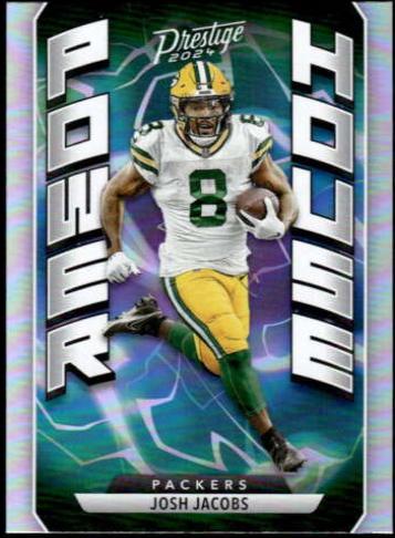 2024 Panini Prestige Power House Josh Jacobs #PH-JJS card