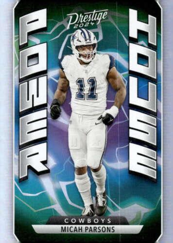 2024 Panini Prestige Power House Micah Parsons #PH-MPS card