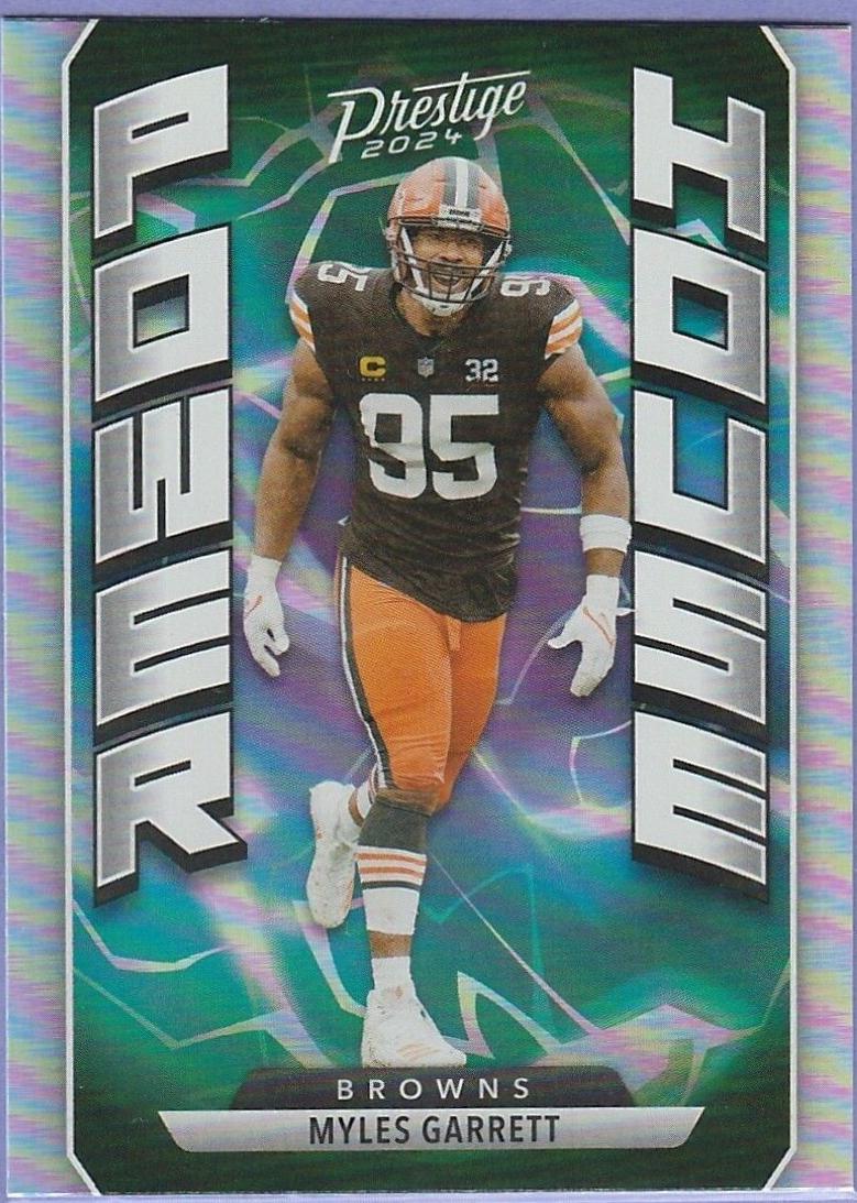 2024 Panini Prestige Power House Myles Garrett #PH-MGT card