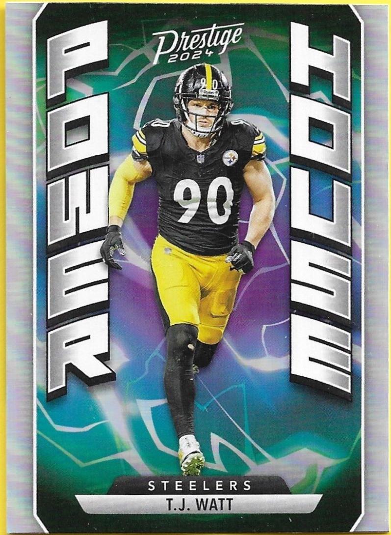 2024 Panini Prestige Power House T.J. Watt #PH-TWT card