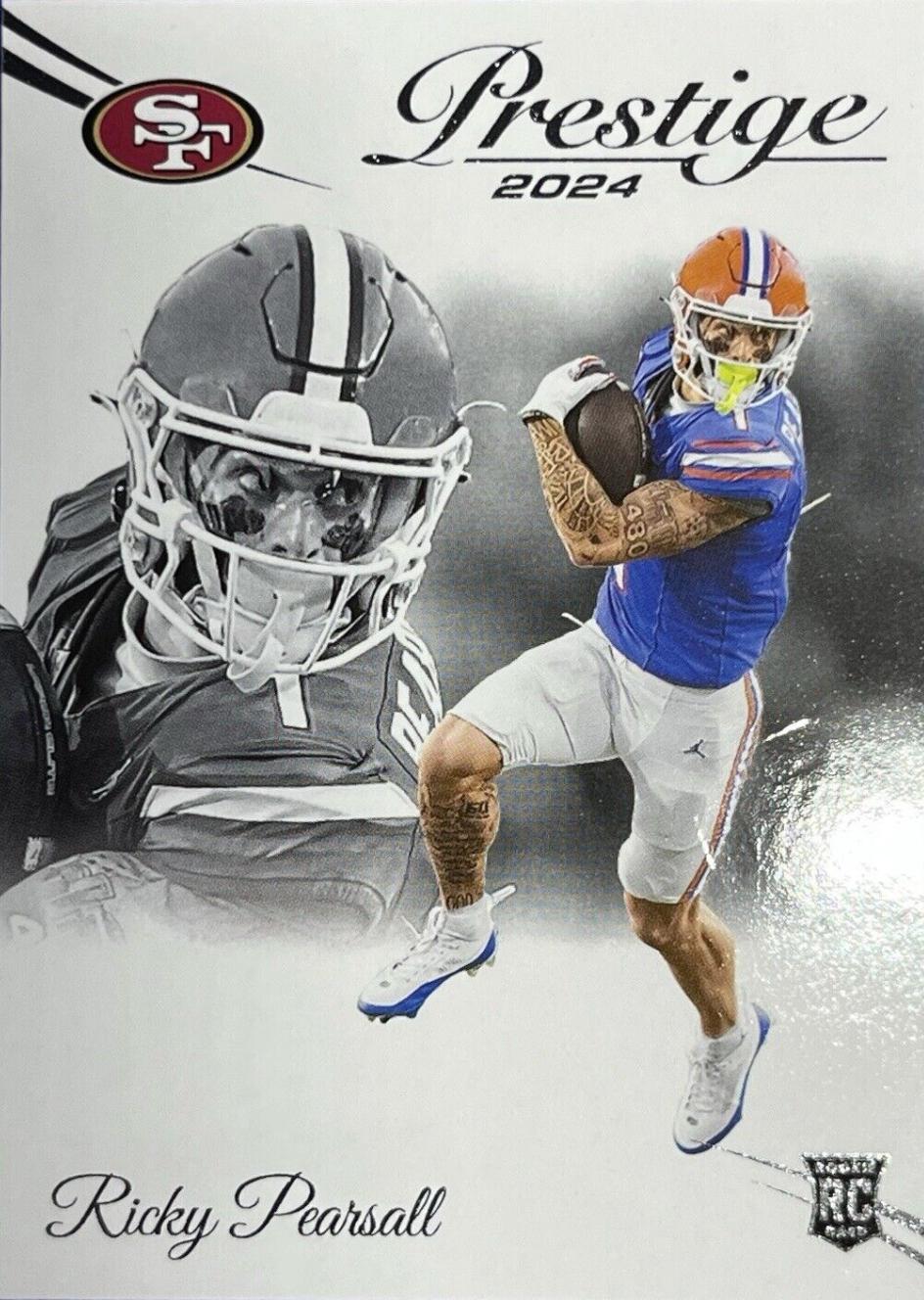 2024 Panini Prestige Ricky Pearsall #347 card