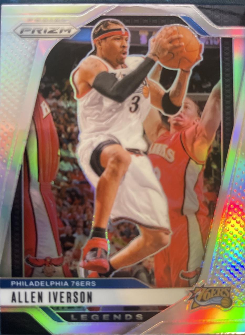2024 Panini Prizm Allen Iverson [Silver] #291 card