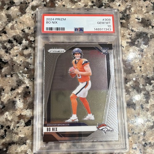 2024 Panini Prizm Bo Nix #309 card