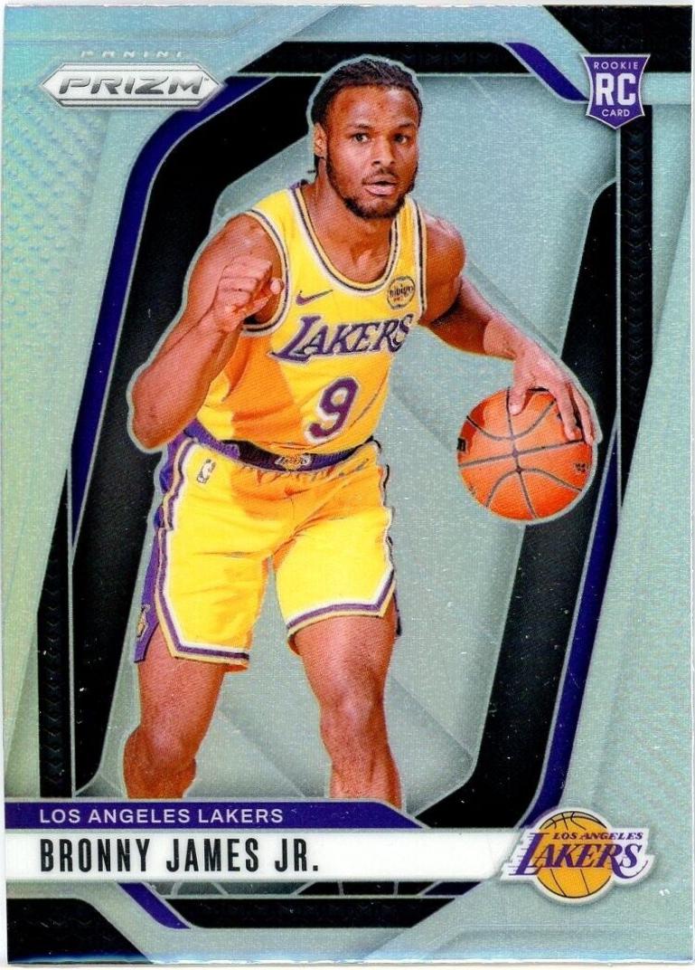 2024 Panini Prizm Bronny James Jr. [Silver] #243 card