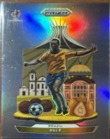 2024 Panini Prizm Copa America National Landmarks Pele #9 card