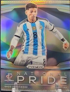 2024 Panini Prizm Copa America National Pride Enzo Fernandez #2 card