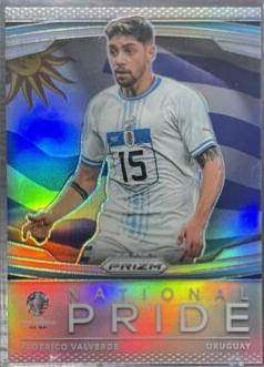 2024 Panini Prizm Copa America National Pride Federico Valverde #7 card