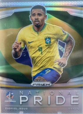 2024 Panini Prizm Copa America National Pride Gabriel Jesus #3 card