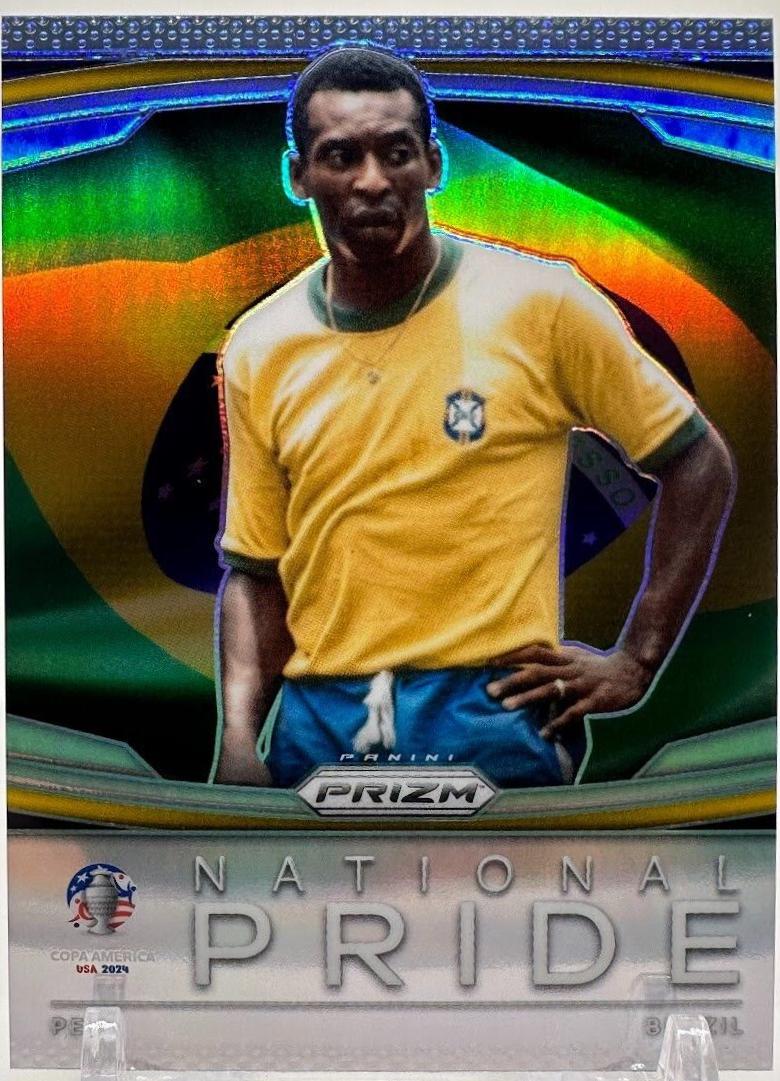 2024 Panini Prizm Copa America National Pride Pele #8 card