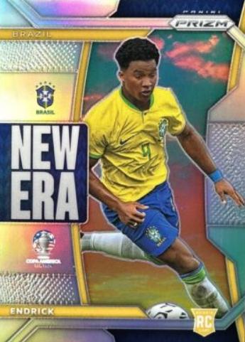 2024 Panini Prizm Copa America New Era Endrick [Silver] #3 card
