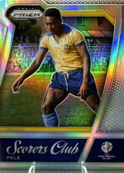 2024 Panini Prizm Copa America Scorers Club Pele [Silver] #26 card