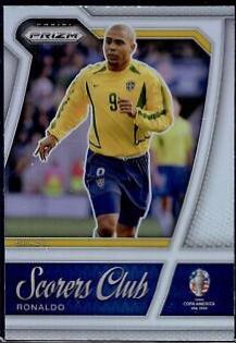 2024 Panini Prizm Copa America Scorers Club Ronaldo [Silver] #30 card