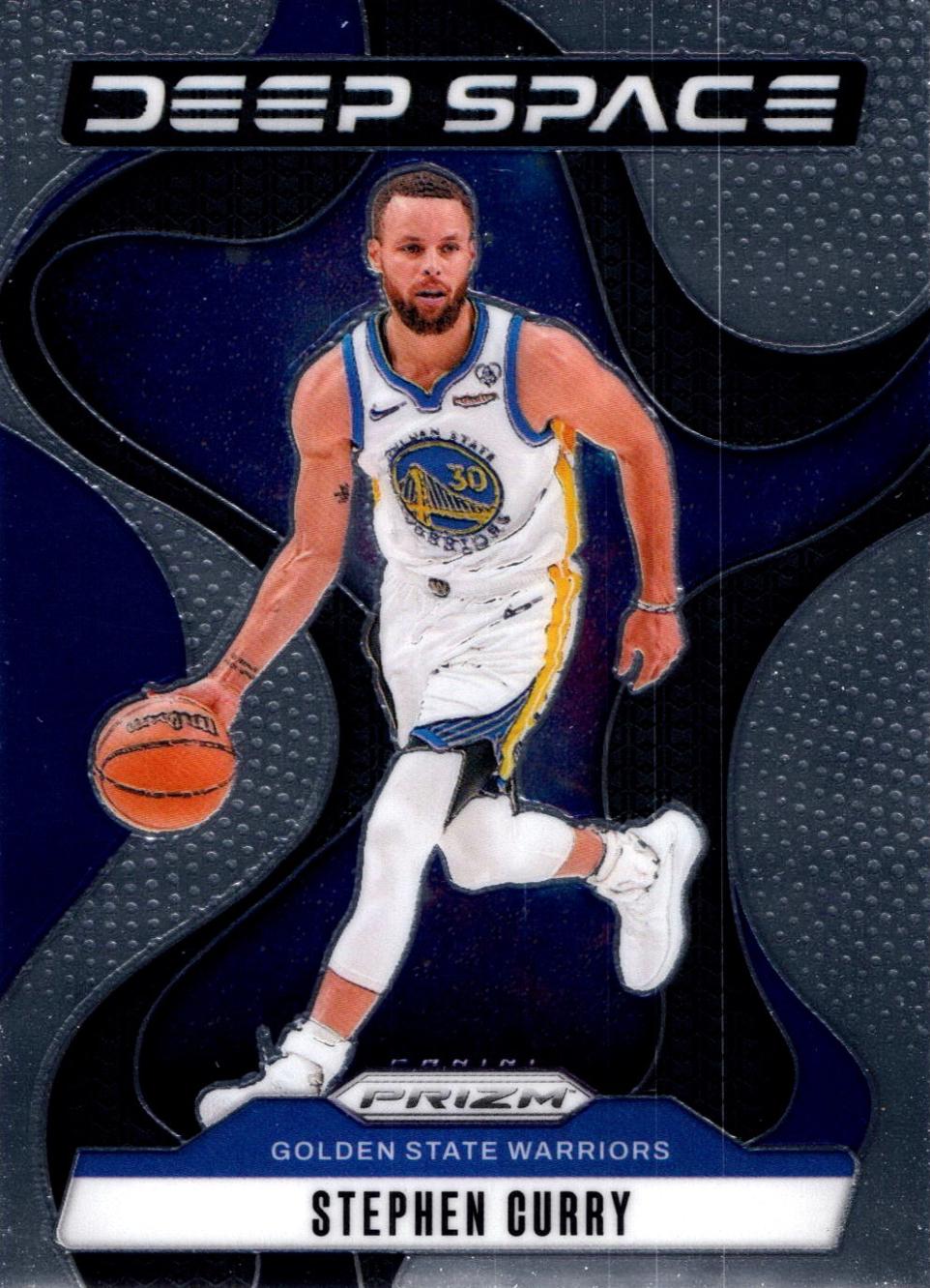 2024 Panini Prizm Deep Space Stephen Curry #10 card