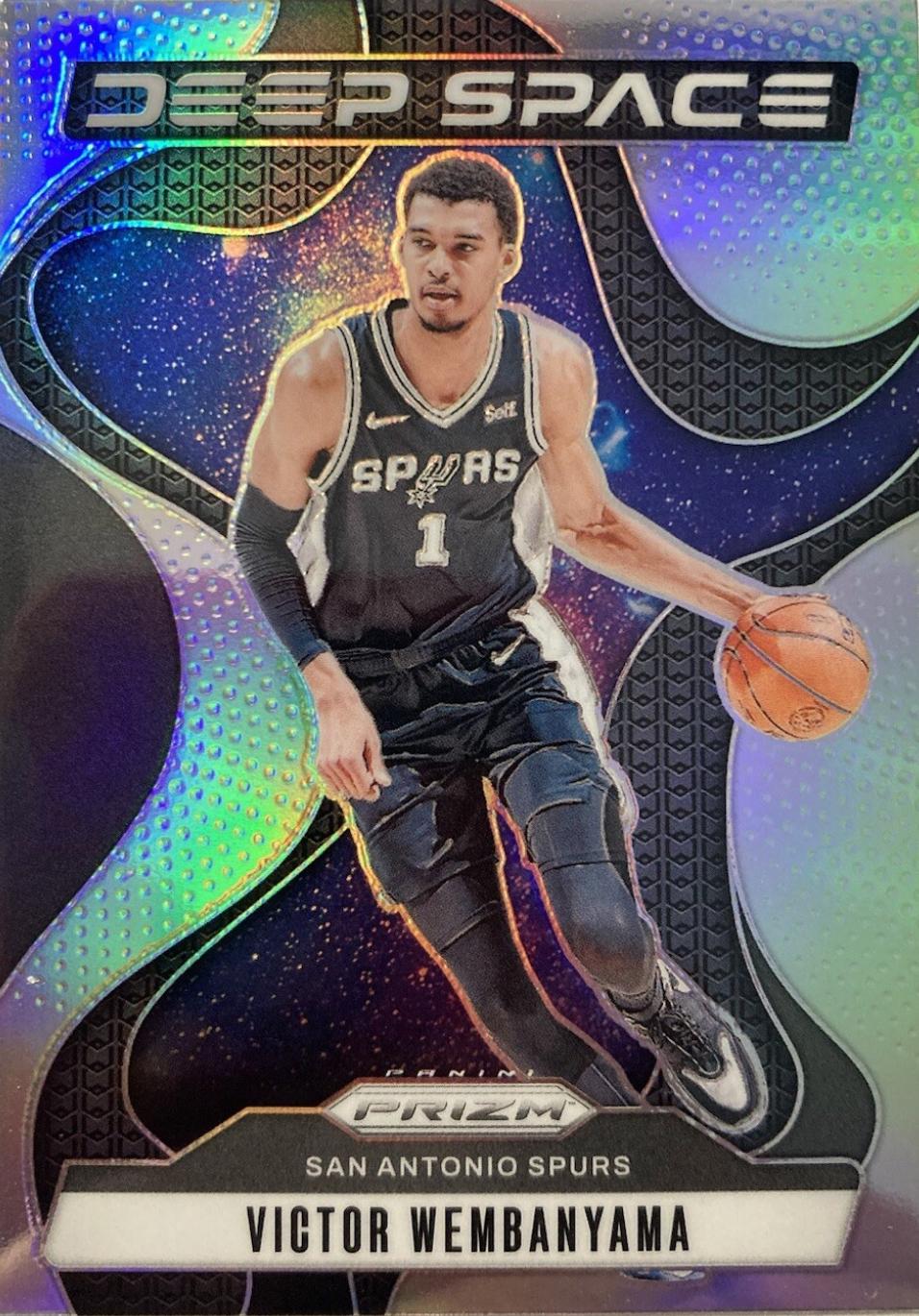 2024 Panini Prizm Deep Space Victor Wembanyama [Silver] #2 card
