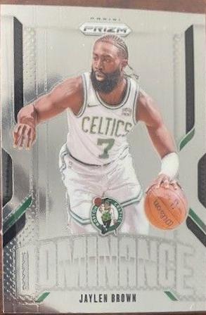2024 Panini Prizm Dominance Jaylen Brown #6 card