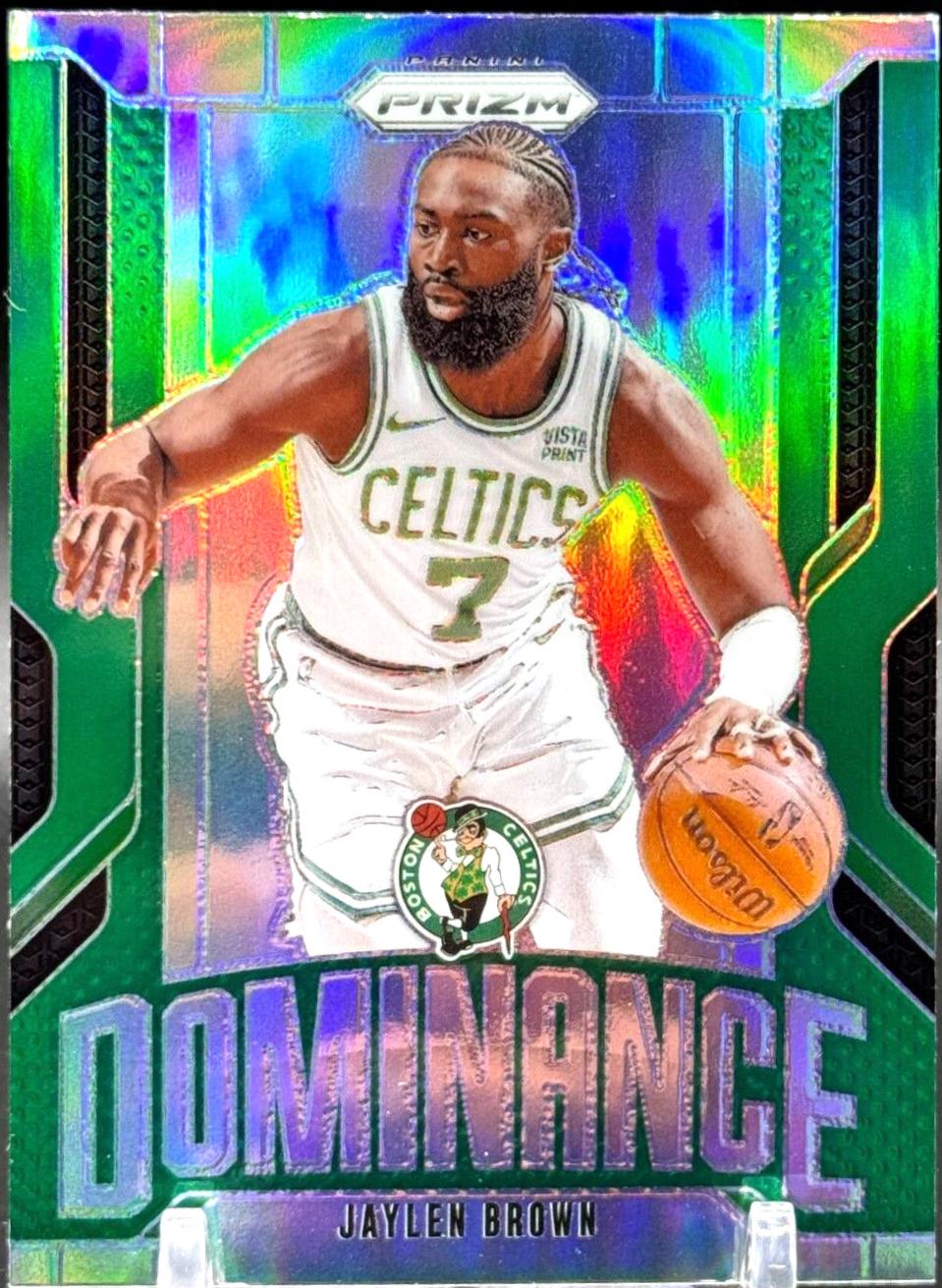 2024 Panini Prizm Dominance Jaylen Brown [Silver] #6 card