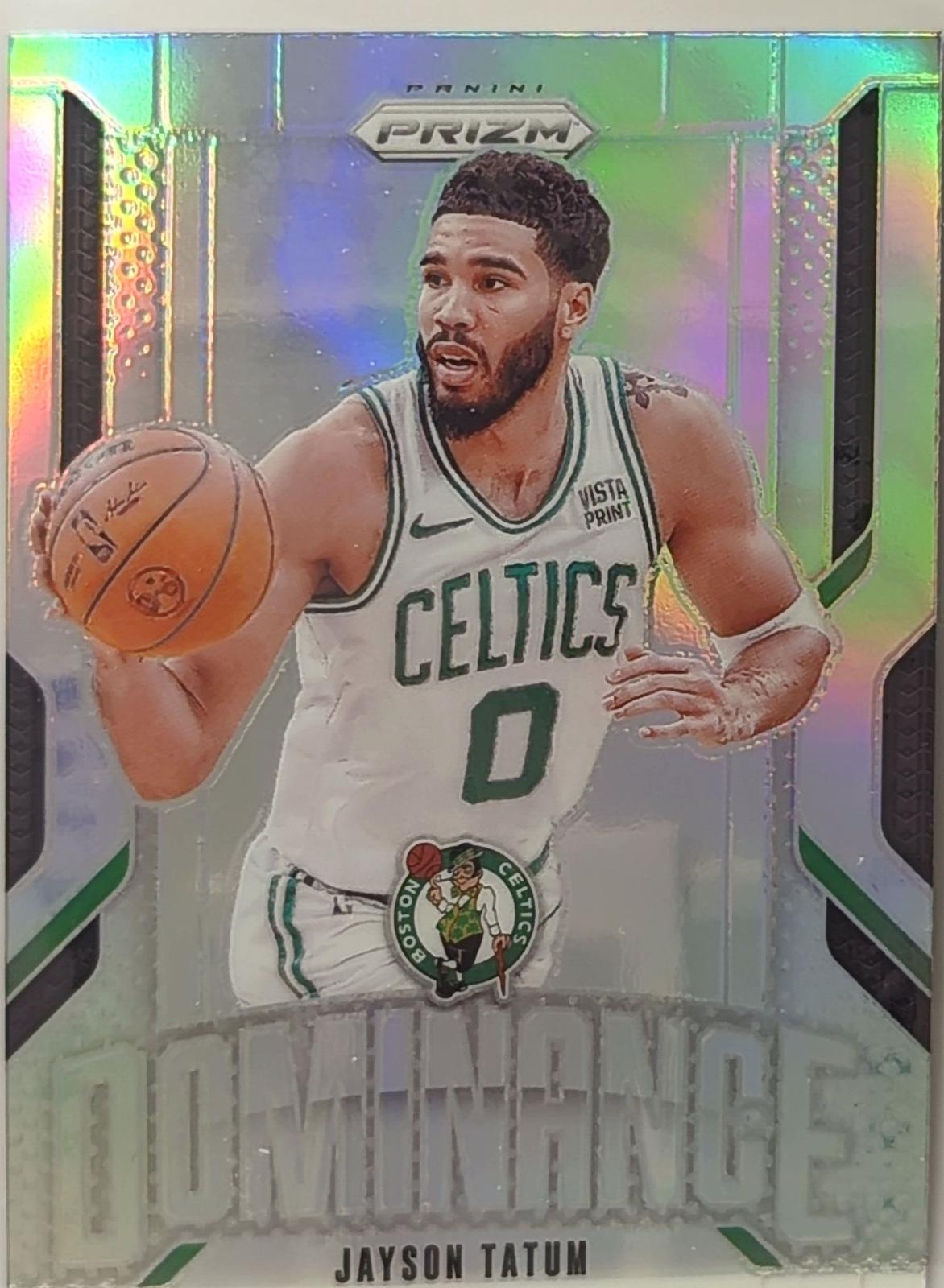 2024 Panini Prizm Dominance Jayson Tatum [Silver] #13 card