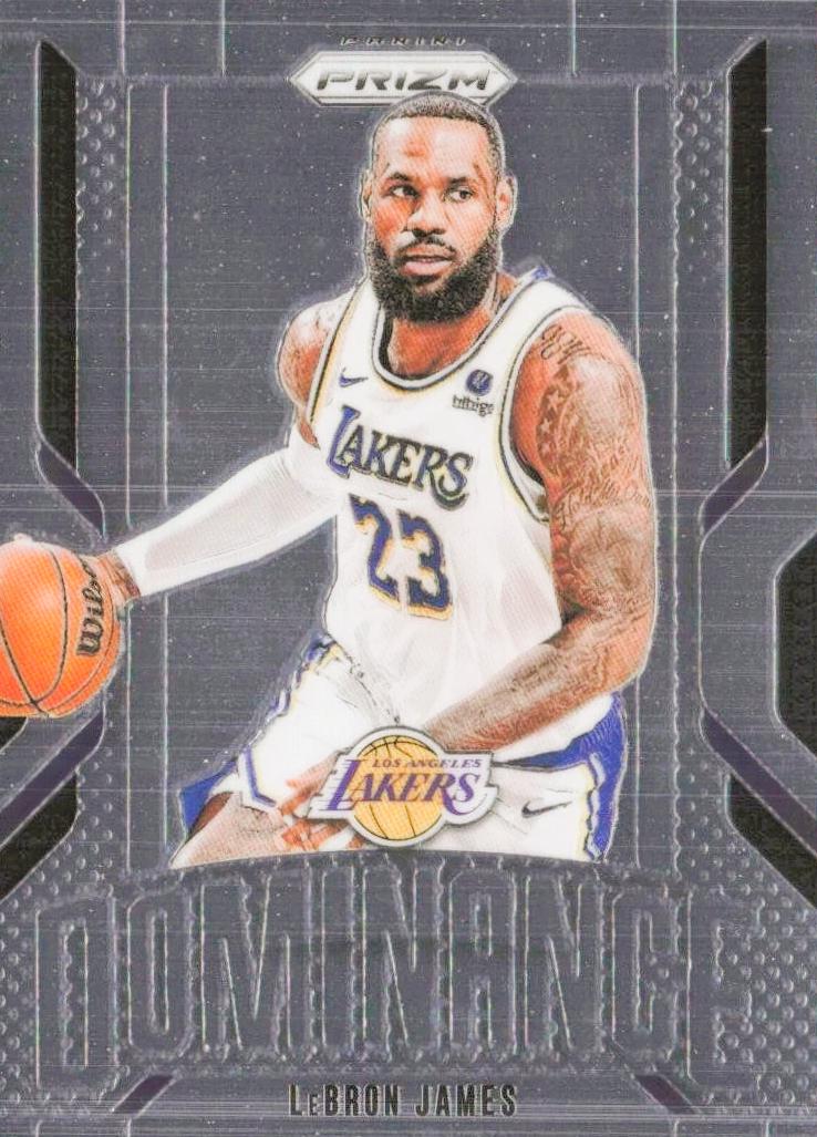 2024 Panini Prizm Dominance LeBron James #14 card
