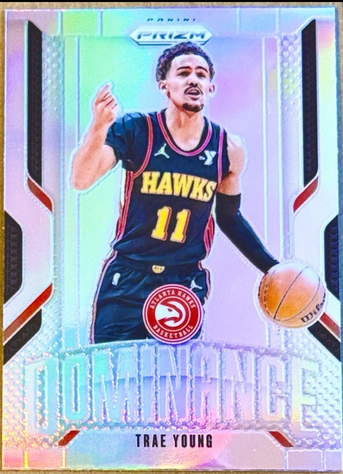 2024 Panini Prizm Dominance Trae Young [Silver] #20 card