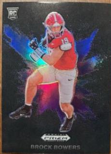 2024 Panini Prizm Draft Picks Color Blast Brock Bowers [Black] #CB-10 card