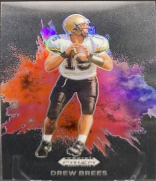 2024 Panini Prizm Draft Picks Color Blast Drew Brees [Black] #CB-35 card