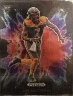 2024 Panini Prizm Draft Picks Color Blast Joe Milton III [Black] #CB-9 card